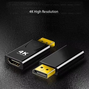 4K Display Port HDMI Adapter Konverter DP 1.2 zu HDMI 1.4 1440P Full HD 2160P - Bild 1 von 7