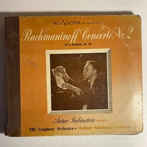 Rachmaninoff - Artur Rubinstein – Concerto No. 2 In C Minor, Op. 18 1947 12" - Picture 1 of 3