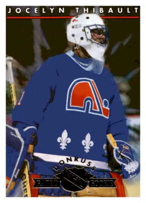 1993 Donruss Rated Rookies Jocelyn Thibault  11 - Image 1 of 2