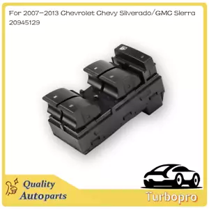 Master Window Switch 20945129 For 2007-2013 Chevrolet Chevy Silverado/GMC Sierra - Picture 1 of 6