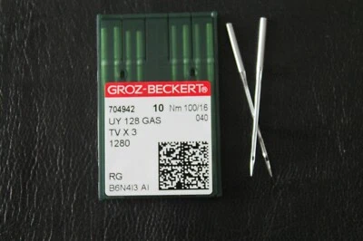 Groz Beckert Nähmaschinennadel Overlocknadeln UY 128 GAS Nadelstärke 100/16 - Bild 1 von 4