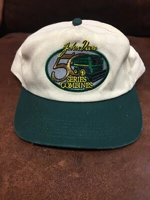 老式约翰迪尔 50 系列组合平沿帽农民卡车司机帽 — 第 1/4 张图片