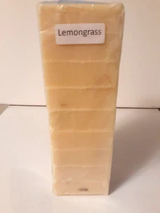 Lemongrass Handmade soap loaf precut 9 bars-Free Shipping - Picture 1 of 4
