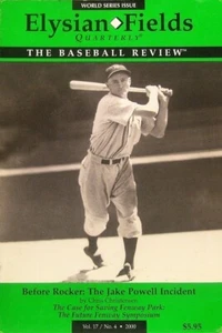 Campi Elisiani Quarterly Vol. 17 #4 Autunno 2000 - Copertina Jake Powell - Foto 1 di 1