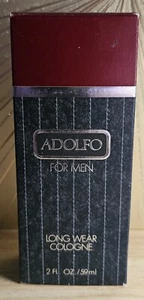 ADOLFO FOR MEN LONG WEAR COLOGNE: 2fl oz / 59ml (VINTAGE) - Picture 1 of 14