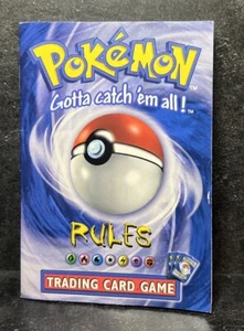 Pokemon Trading Card Game Rulebook V3 Wizards of the Coast WOTC 1999 Nice - Picture 1 of 2