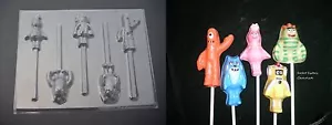 YO GABBA GABBA TODOS LOS 5 CARACTERES Jabón de chocolate Molde Caramelo - Imagen 1 de 1