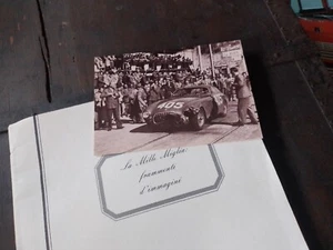 LA MILLE MIGLIA 1989 9 STAMPE TIRATURA LIMITATA UFFICIALE + 7 FOTO CARTOLINE - Foto 1 di 16