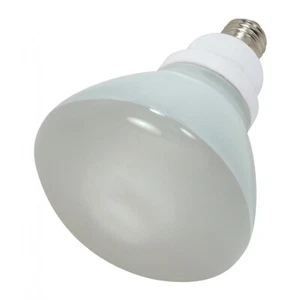 SATCO S7242 23W R40 CFL 4100K INDOOR REFLECTOR FLOODLIGHT BULB 100 WATT EQUIVALE - Picture 1 of 2