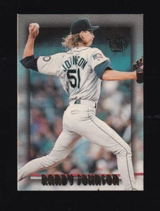 1995 Topps in rilievo Randy Johnson #69 Seattle Mariners - Foto 1 di 2