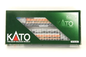 KATO N-Scale #106-0420 EMD F7A/B 2 Locomotive Set Great Northern #444A #444B - Picture 1 of 20