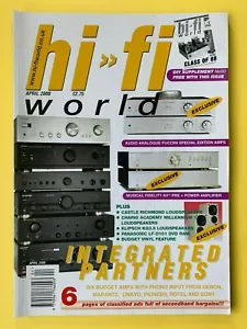 Hi-Fi WORLD Magazine - March 2000 - TANNOY R3 - ROTEL RCD 991 - NAD C 540 - Imagen 1 de 4