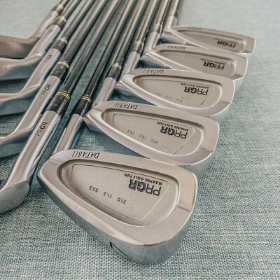 PRGR Data-811 Iron Set (3-P+A+S) Stiff Flex Graphite # T84 - Image 1 of 4