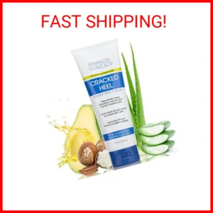 Advanced Clinicals Cracked Heel Foot Cream Skin Care Moisturizer Lotion For Feet - Picture 1 of 2