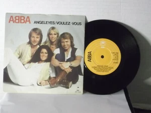 ABBA,Epic,"Angeleyes",UK,7" 45 with P/S,1977 Euro Pop classic, Mint- - Picture 1 of 3