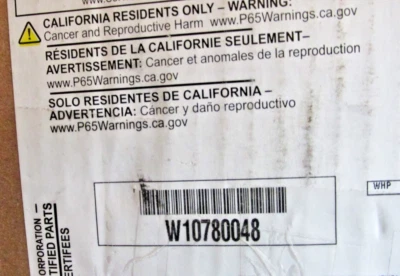 Lavadora Whirlpool - KIT DE VARILLA DE SUSPENSIÓN - OEM W10780048 - ¡NUEVA! Caja abierta Foto 1 de 4