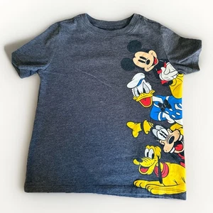 T-shirt Old Navy Disney bambino ragazzo 4T Topolino Paperino Pippo Pluto  - Foto 1 di 5