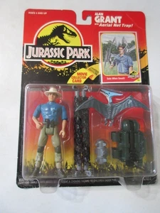 1993 Kenner Jurassic Park - Alan Grant mit Luftnetzfalle! - Bild 1 von 10