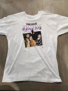 Vintage Genesis Band Shirt 90s Phil Collins - Picture 1 of 5