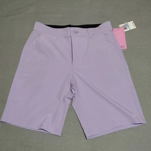 Psycho Tuna Men's Purple Shorts Sz 32 Stretch Performance Fishing Hybrid Golf - Picture 1 of 6