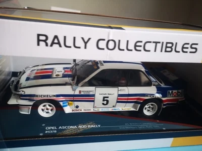 Sunstar 1:18 Scale Opel Ascona 400 #5 W.Rohrl/C.Geistdorfer Safari Rally 1982 - Image 1 of 4