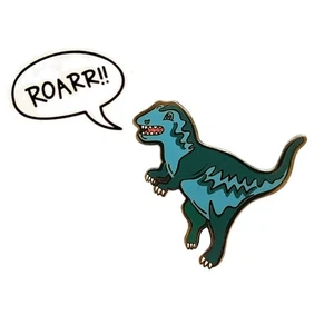 ⚡RAR⚡ PINTRILL x COACH 2017 Blue Rexy Pin *NEU* 🦖 - Bild 1 von 4