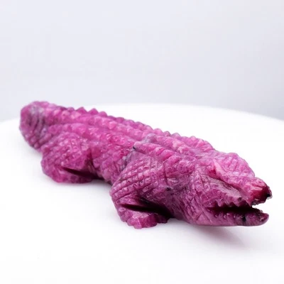 💎 140,63 quilates Crodundee tallado rubí rojo púrpura natural - gema de Tanzania sin calentar Foto 1 de 4