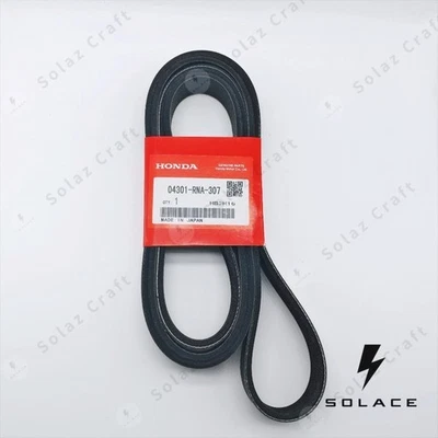 OEM NUEVA CORREA DE TRANSMISIÓN SERPENTINA PARA HONDA CIVIC 2006-2011 #04301-RNA-307 EE. UU. Foto 1 de 4