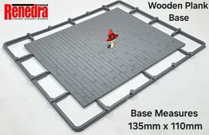 Tablones de madera Renedra 1 x base 135 mm x 110 mm Wargaming paisaje terreno - Imagen 1 de 6