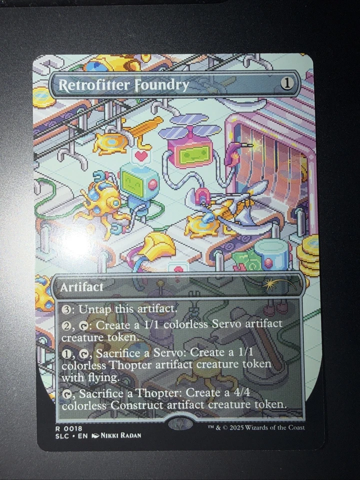 Retrofitter Foundry Non Foil Secret Lair Encyclopedia Of Magic Near Mint MTG - Image 1 of 1