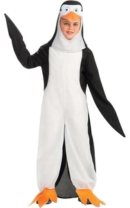 CON LICENCIA PRIVADA LOS PINGÜINOS DE MADAGASCAR NIÑOS NIÑOS NIÑAS PINGÜINO DISFRAZ - Imagen 1 de 2