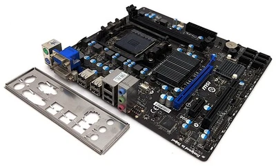 Placa madre de escritorio MSI 760GM-P34 (FX) AMD 760G Socket AM3+ DDR3 SDRAM MicroATX Foto 1 de 4