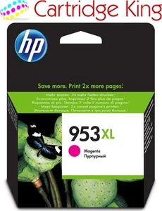 Cartouche d'encre magenta haute performance originale HP 953XL pour HP Officejet Pro 8710 tout - Photo 1/1
