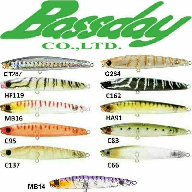 Bassday Sugapen 120F 120 mm Floating Surf Fishing Lure Popper Whiting Sugar Pen  - Image 1 of 1