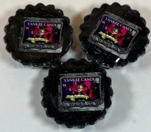 Yankee Candle Halloween 3 Witches Brew Patchouli Retired Hard To Find Tarts Melt - Picture 1 of 3