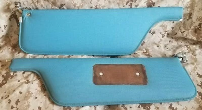 1969 Oldsmobile Delta Dynamic 88 Right & Left Sunvisors GM OEM  - Image 1 of 4