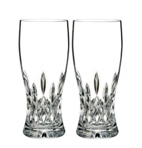 Waterford Lismore Connoisseur Pilsner Pint Glass Set of 2 - Picture 1 of 7
