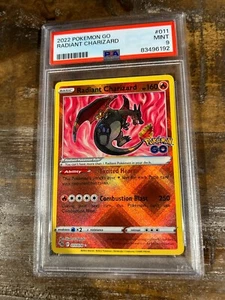 POKEMON 2022 GO RADIANT CHARIZARD #011 PSA 9 Mint RARE 5 - Picture 1 of 2