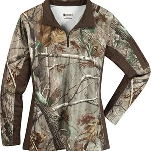 Rocky Women's SilentHunter 1/4 zip shirt, Realtree AP - Picture 1 of 1