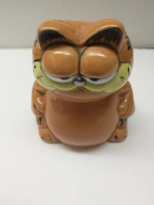 Enesco vintage 1981 Porta stuzzicadenti in ceramica gatto Garfield - Foto 1 di 7