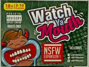 Watch Ya' Mouth NSFW Expansion 1 Adult Game - Picture 1 of 2