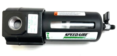 SPEEDAIRE 4ZL50 COMPRESSED AIR FILTER PARTICULATE 1/2 NPT 5 MICRON 150 PSI - Image 1 of 4