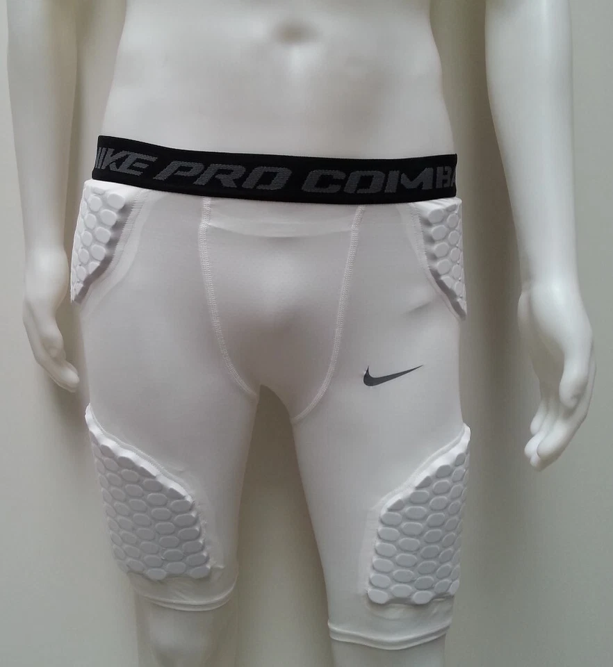 Nike Pro Combat Kinder Compression Short Funktionshose Unterziehhose Hose weiß O - Bild 1 von 1