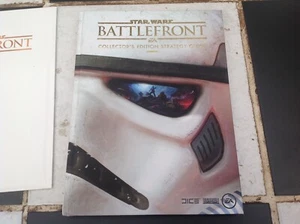 Star Wars Battlefront Collectors Edition Strategy Guide Hardback Book & 4 Prints - Picture 1 of 6