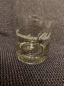 Canadian Club Classic Whiskey Glass Aged 12 Years - Picture 1 of 4