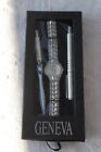 GENEVA LADIES WATCH SET - WITH MATCHING PEN AND LETTER OPENER NEW IN BOX