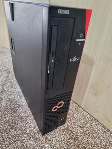 Fujitsu Celsius J550/2 i5 Desktop Computer Windows 11 8GB RAM 120GB SSD REF:005 - Picture 1 of 2