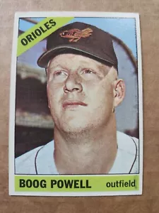 1966 Topps Baseball Boog Powell #167 NM - Picture 1 of 2