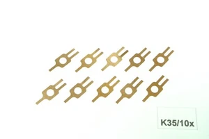 K35/10x Kontakte Radschleifer KaModel für Wagenbeleuchtung TT/N, 10St - Bild 1 von 2