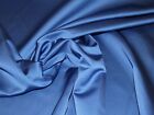 2.5 metres - INDIGO BLUE - Satin Curtain Cushion Furnishing Fabric